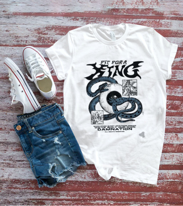 Fit For A King Snake Eyeball Born From Every Precious Dream Damnation T-Shirt