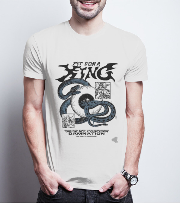 Fit For A King Snake Eyeball Born From Every Precious Dream Damnation T-Shirt