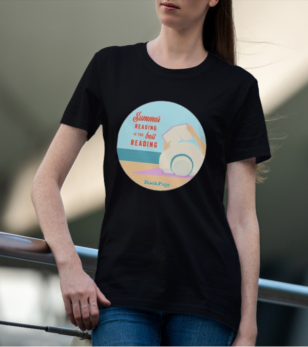 Summer Reading Is The Best Reading BookPage Relaxing By The Beach T-Shirt