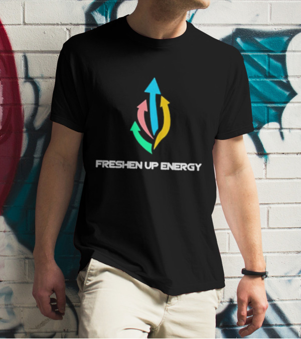 Freshen Up Energy Colorful Arrows Upward T-Shirt