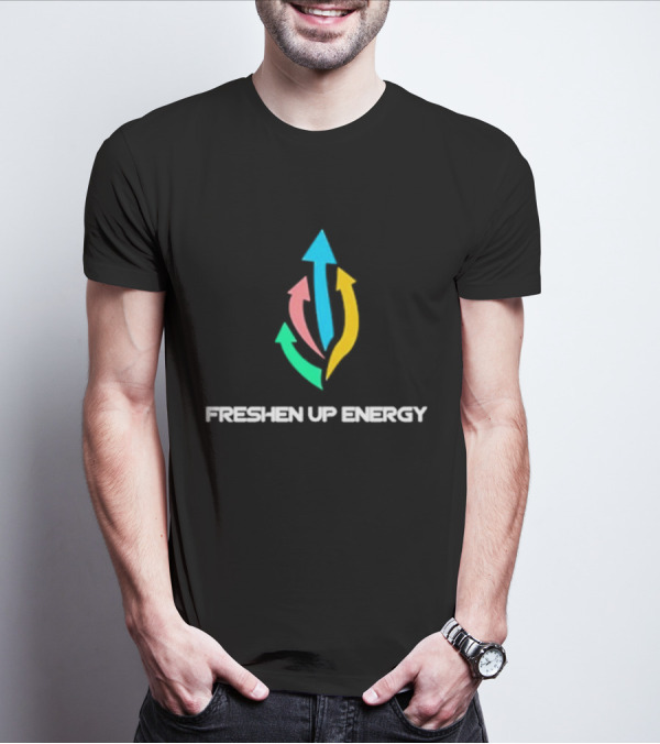 Freshen Up Energy Colorful Arrows Upward T-Shirt