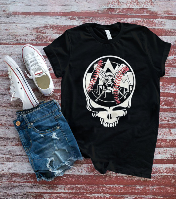 Grateful Dead Steal Your Face Colorado Rockies MLB Collaboration T-Shirt