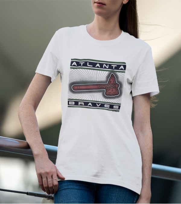 Atlanta Braves Tomahawk Iconic Pro Player T-Shirt