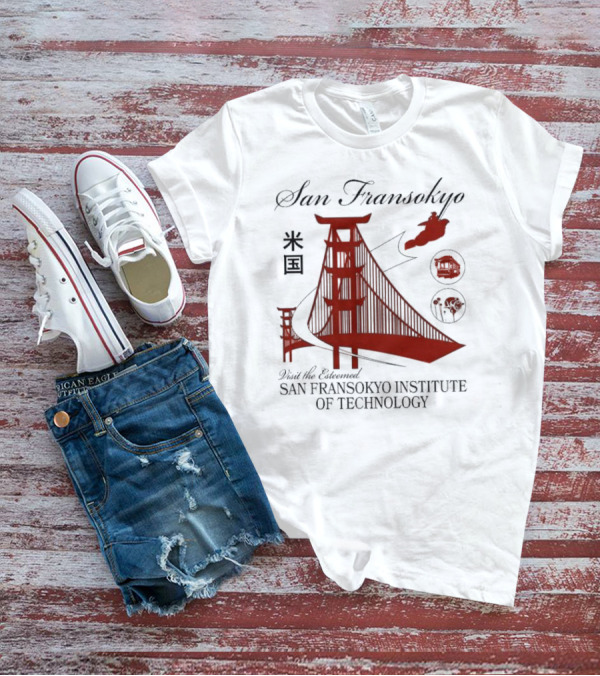 San Fransokyo Institute Of Technology Bridge Big Hero 6 Disney T-Shirt