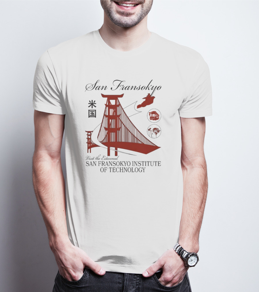 San Fransokyo Institute Of Technology Bridge Big Hero 6 Disney T-Shirt