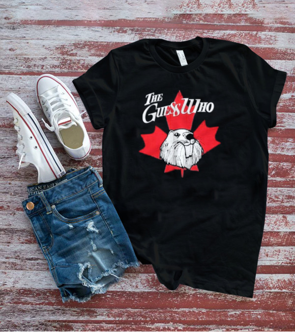 The Guess Who Merry Christmas Maple Leaf Otter T-Shirt
