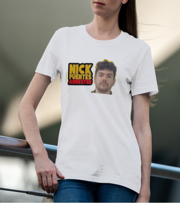 Nick Fuentes Arrested Mugshot T-Shirt