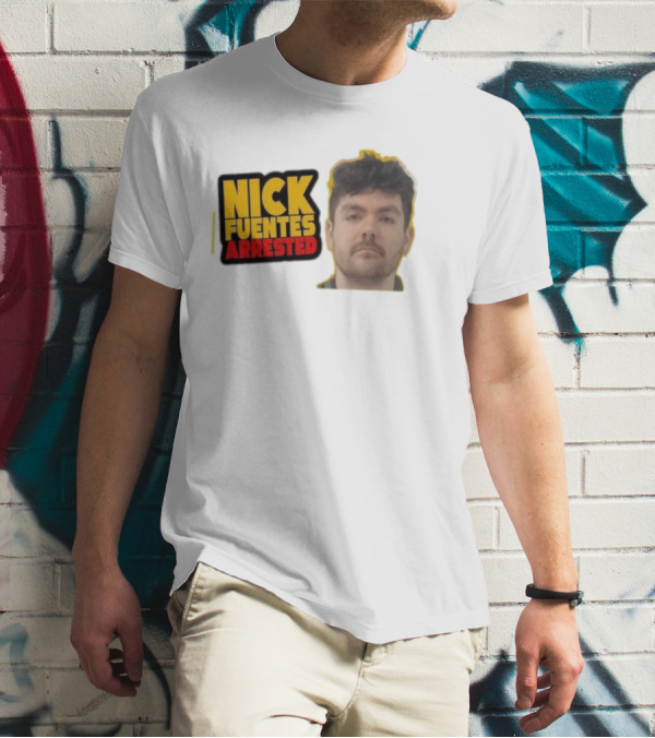 Nick Fuentes Arrested Mugshot T-Shirt