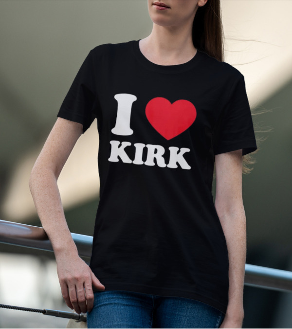 I Love Kirk Cousins T-Shirt