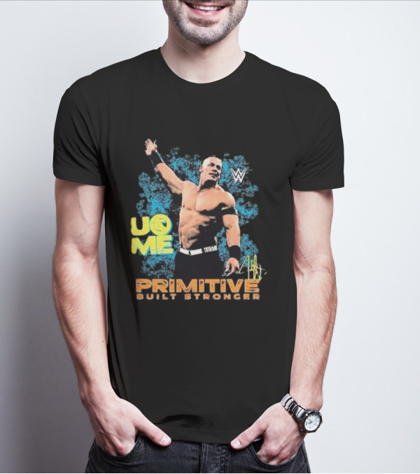 WWE Cena U Me Primitive Built Stronger T-Shirt