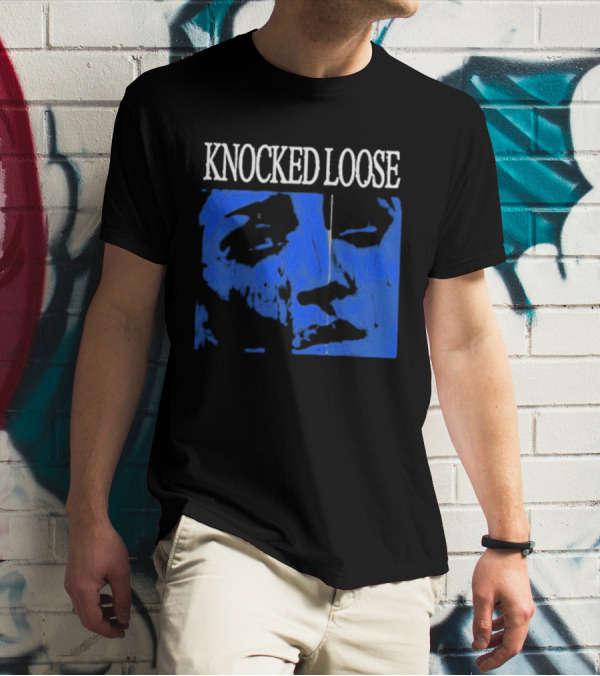 KNOCKED LOOSE Blue Face T-Shirt