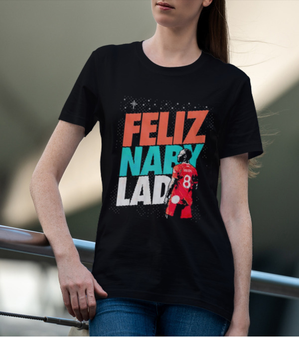 Feliz Naby Lad Liverpool FC Naby Keita Christmas Soccer T-Shirt