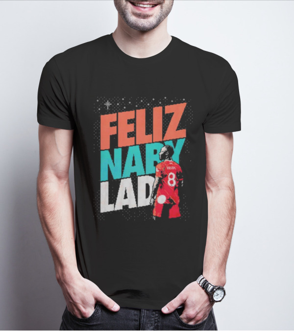 Feliz Naby Lad Liverpool FC Naby Keita Christmas Soccer T-Shirt