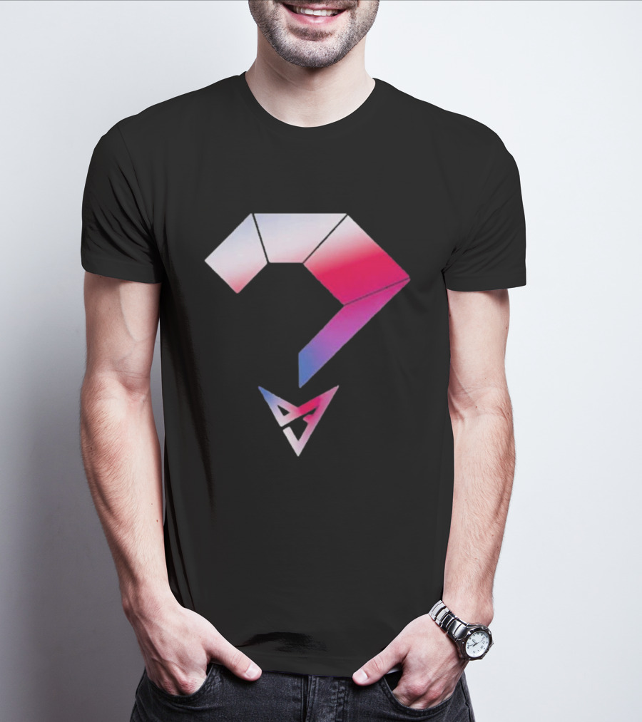 Mystery Max Holloway Gradient Question Mark T-Shirt
