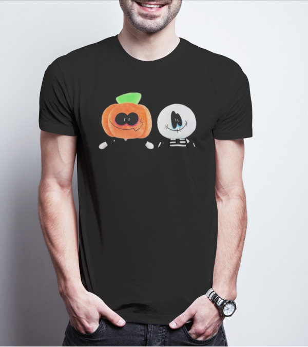Sr Pelo Skid And Pump Spooky Month T-Shirt