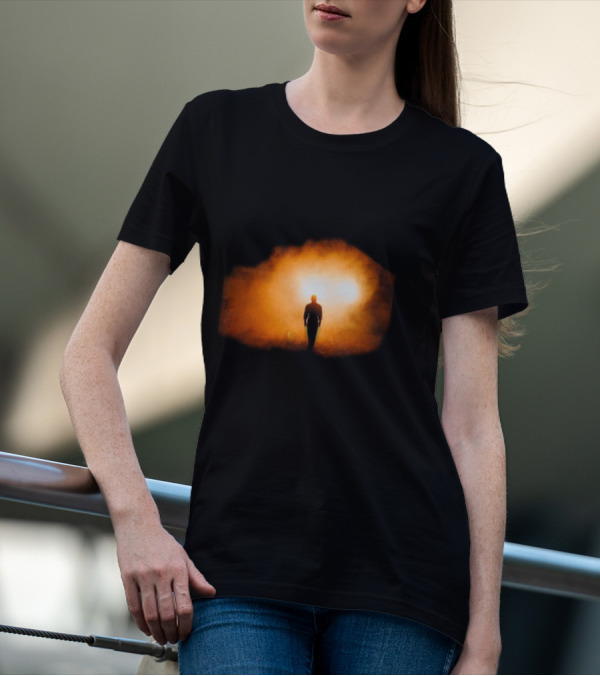 Nico Santos Would I Lie To You Silhouette In Fiery Sunset Glow T-Shirt