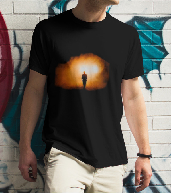 Nico Santos Would I Lie To You Silhouette In Fiery Sunset Glow T-Shirt