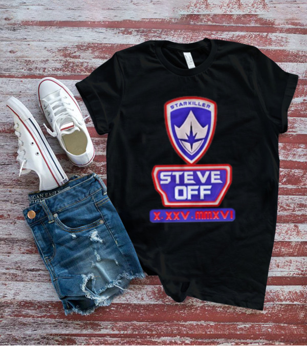 Starkiller Steve Off Shield X.XXV.MMXVI T-Shirt