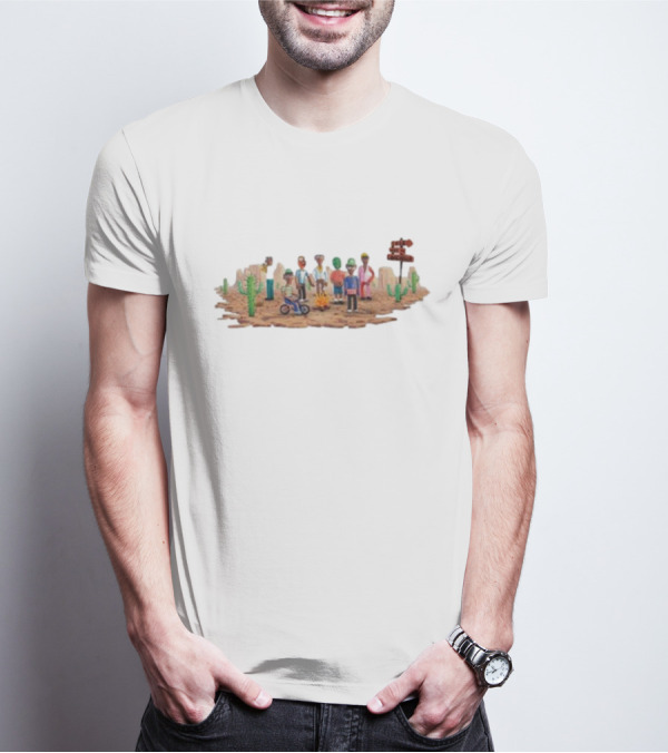 Livestream Tyler, The Creator Claymation Desert Scene T-Shirt