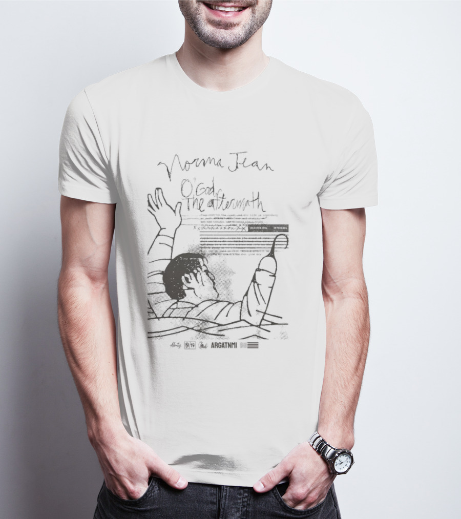 Norma Jean O'God The Aftermath Argatnmi Album Artwork T-Shirt