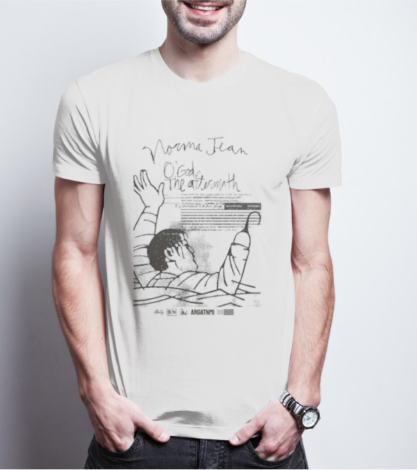 Norma Jean O'God The Aftermath Argatnmi Album Artwork T-Shirt