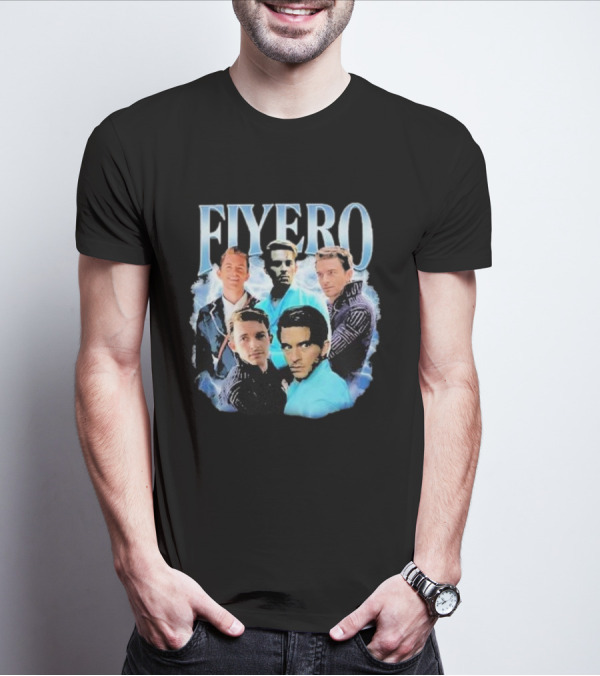 Jonathan Bailey Fiyero Wicked Fans Collage T-Shirt