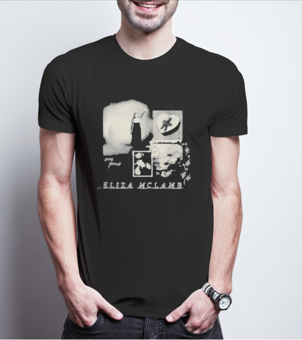 Eliza Mclamb Going Through It Vintage Heart And Floral Aesthetic T-Shirt