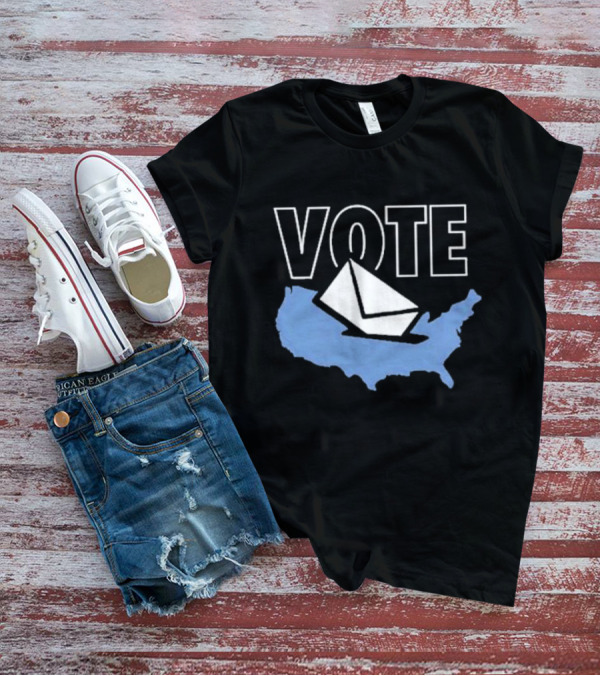 Vote Envelope Map T-Shirt