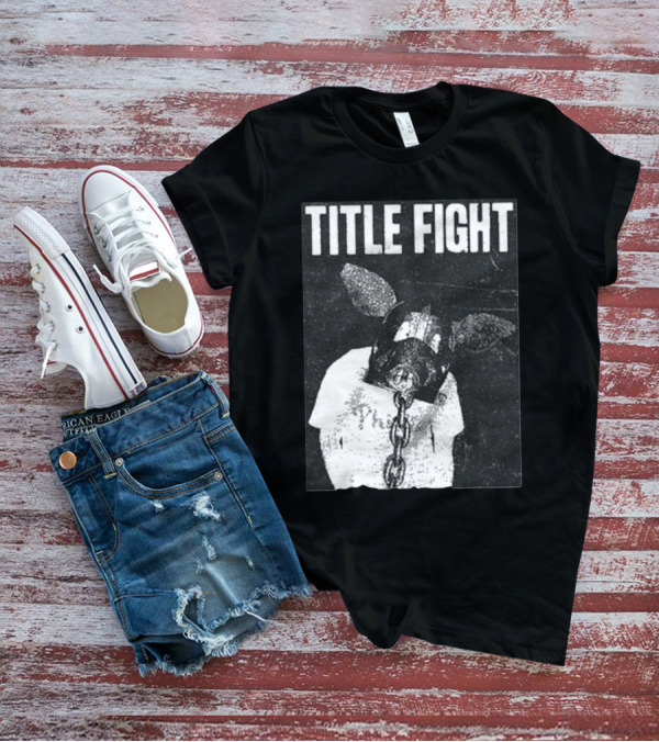 TITLE FIGHT CHAINED PIG MASK T-Shirt