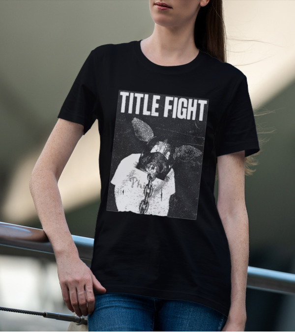 TITLE FIGHT CHAINED PIG MASK T-Shirt