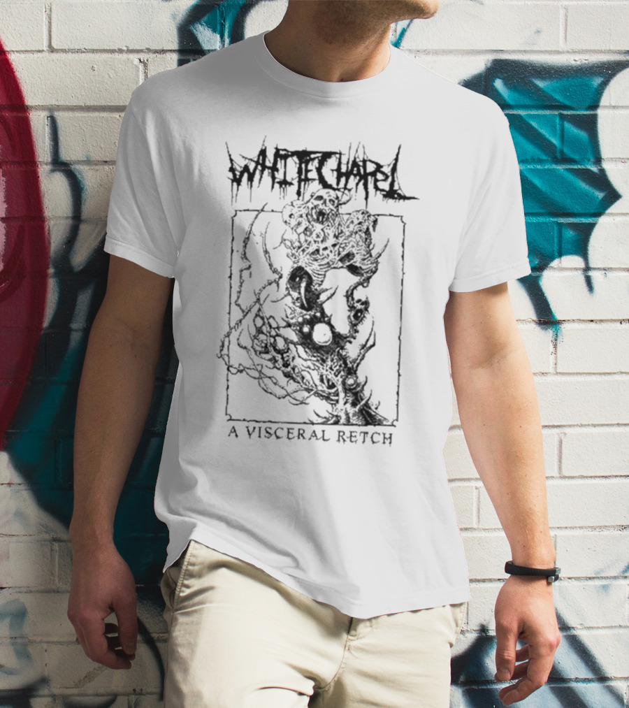 Whitechapel A Visceral Retch Distorted Organic T-Shirt