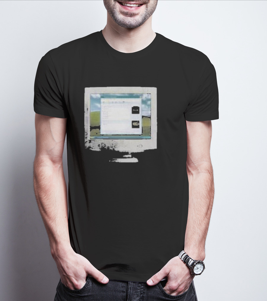 Youknow Run It Back MSN Computer Monitor Window Graphics T-Shirt