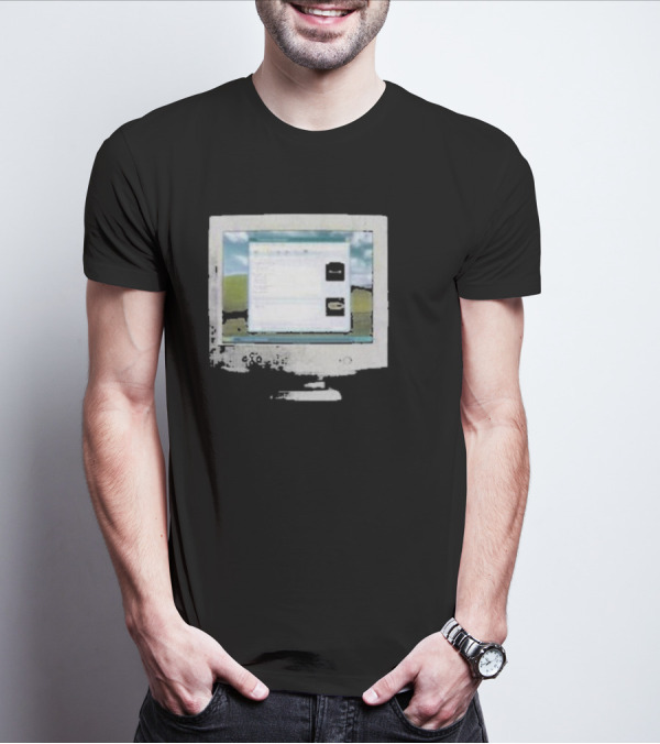 Youknow Run It Back MSN Computer Monitor Window Graphics T-Shirt
