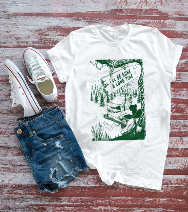 Billy Strings I'll Be Gone A Long Time Cabin Forest Scene T-Shirt