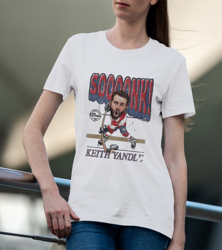 Spittin Chiclets Alumni Association Keith Yandle SOOONK T-Shirt