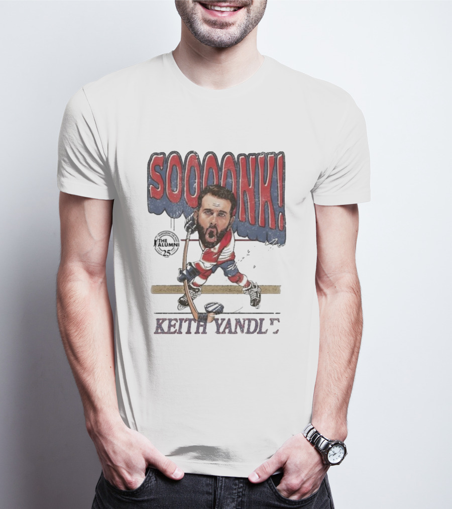 Spittin Chiclets Alumni Association Keith Yandle SOOONK T-Shirt