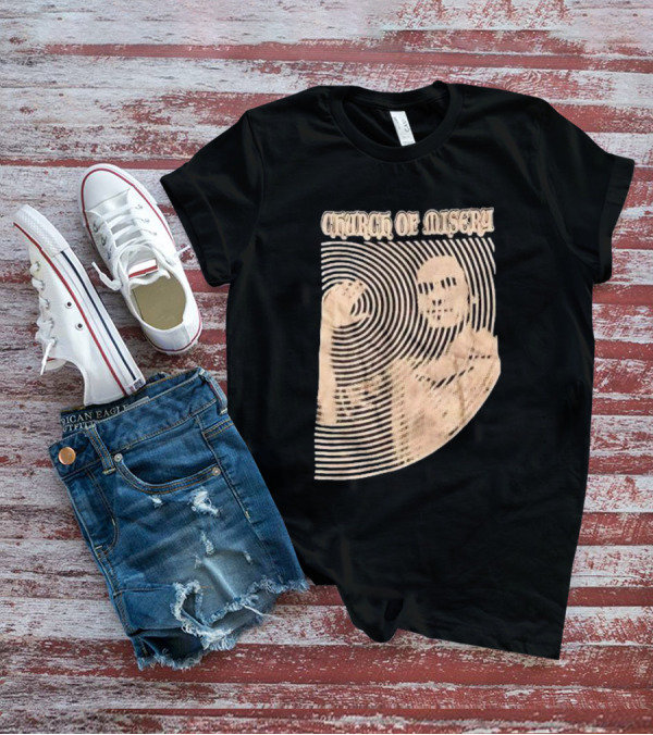 Church Of Misery Ted Bundy Optical Illusion T-Shirt