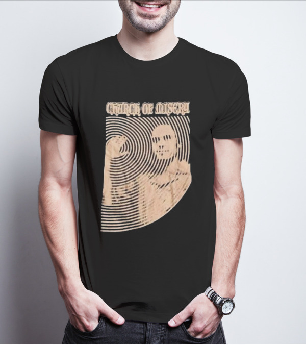Church Of Misery Ted Bundy Optical Illusion T-Shirt