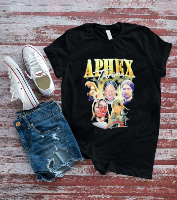 Aphex Twin Warp Music Iconic Faces Collection T-Shirt