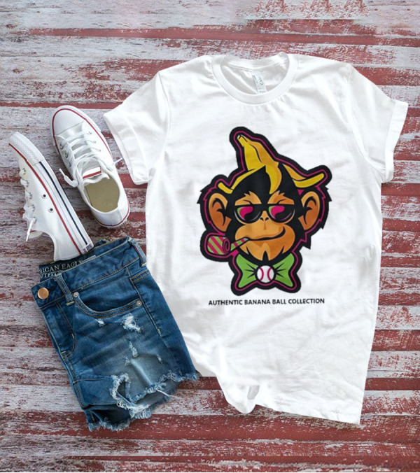 Party Animals Banana Ball Collection With Sunglasses And Pipe T-Shirt