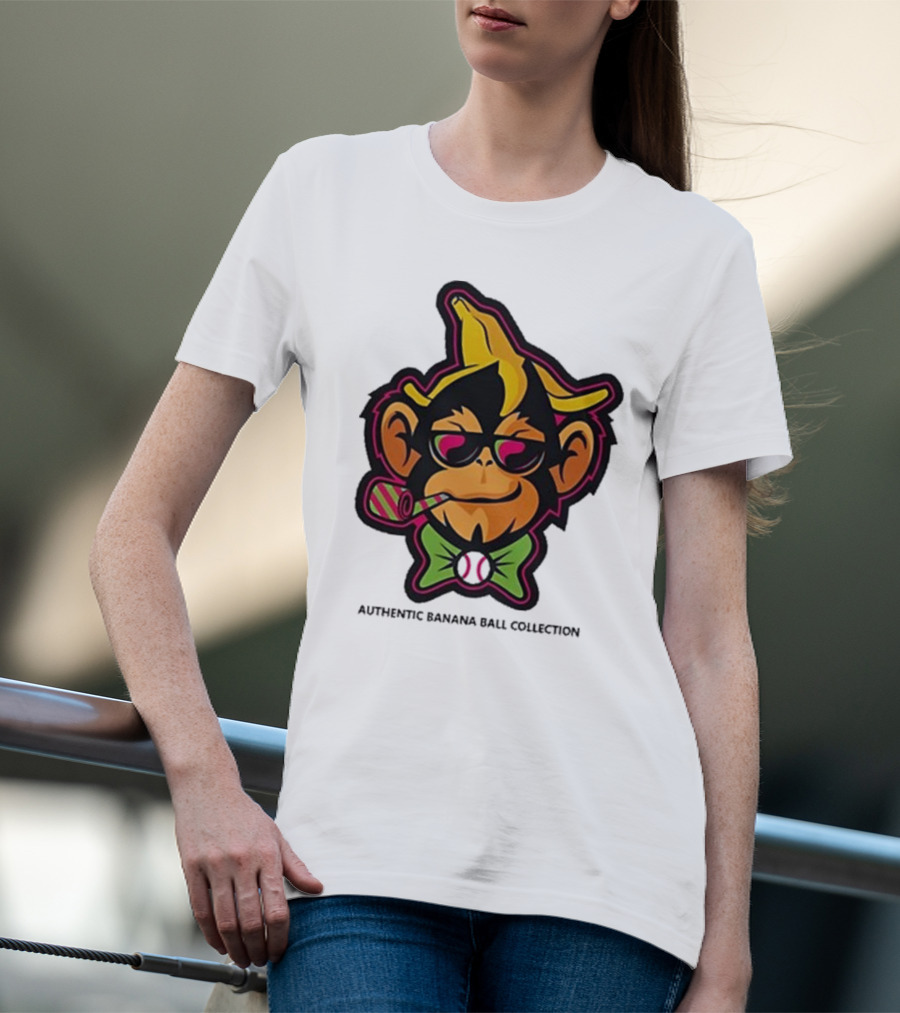 Party Animals Banana Ball Collection With Sunglasses And Pipe T-Shirt