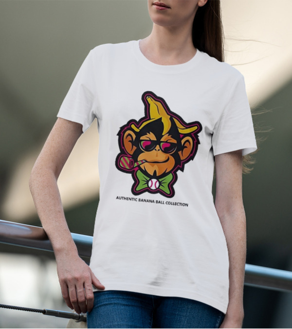 Party Animals Banana Ball Collection With Sunglasses And Pipe T-Shirt