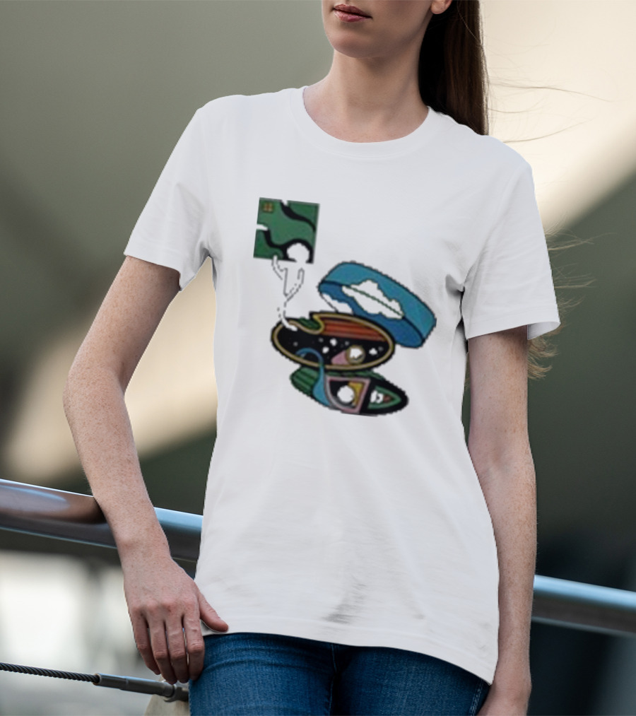 Check Your Vector Cosmic Explorer Visual Journey T-Shirt