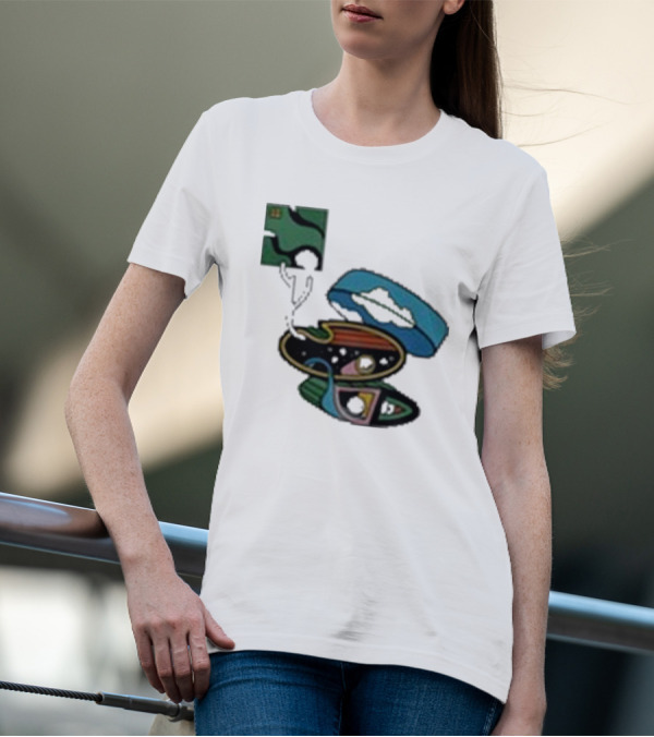 Check Your Vector Cosmic Explorer Visual Journey T-Shirt