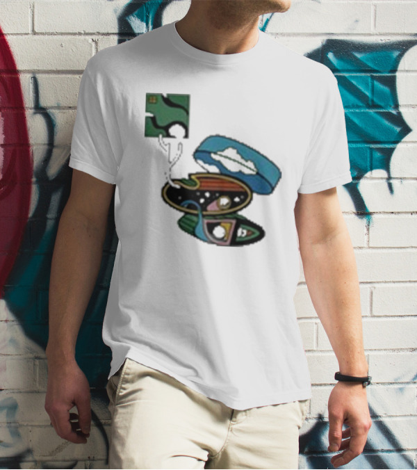 Check Your Vector Cosmic Explorer Visual Journey T-Shirt