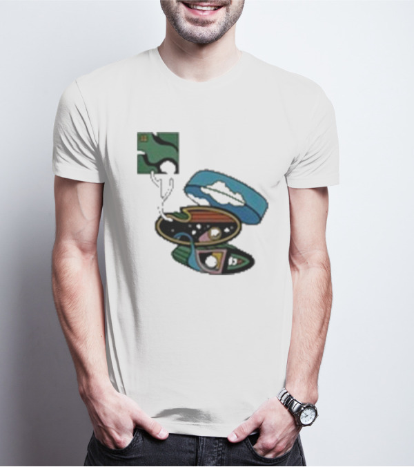 Check Your Vector Cosmic Explorer Visual Journey T-Shirt