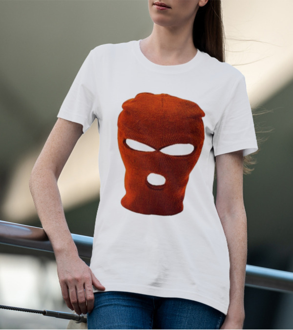 Nobigdyl Rob Hell Red Ski Mask T-Shirt