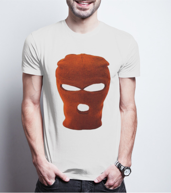 Nobigdyl Rob Hell Red Ski Mask T-Shirt