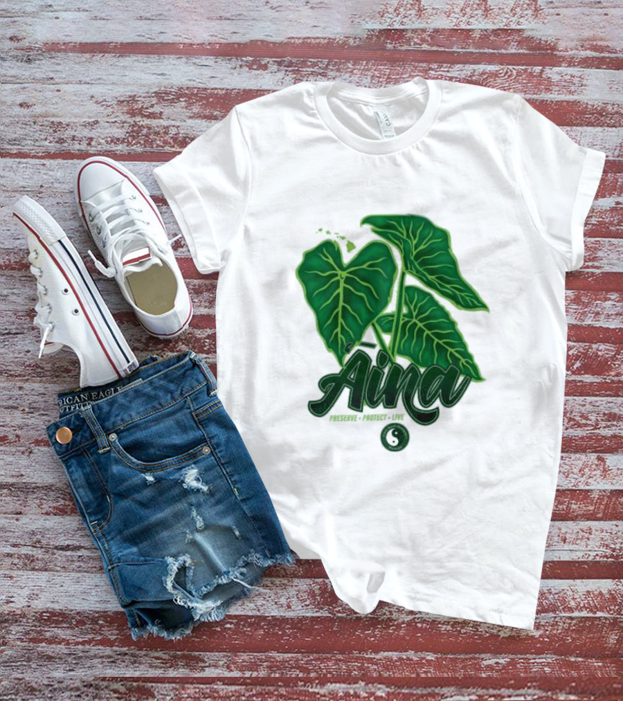 T&c Surf Triple Kalo Aina Preserve Protect Live T-Shirt