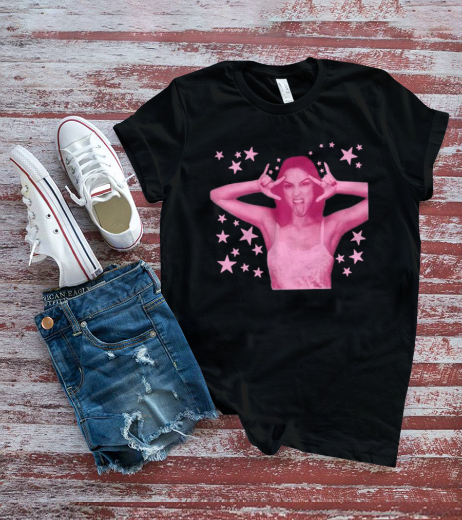 Olivia Rodrigo Spotify Wrapped Stars Pink Aesthetic T-Shirt